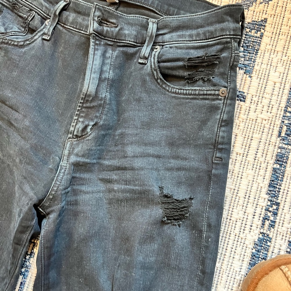 Agolde Ripped Skinny Jeans